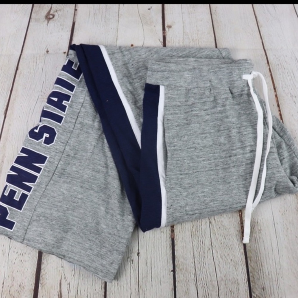 VS PINK Collegiate PENN State Sweatpants gray blue - Picture 3 of 5